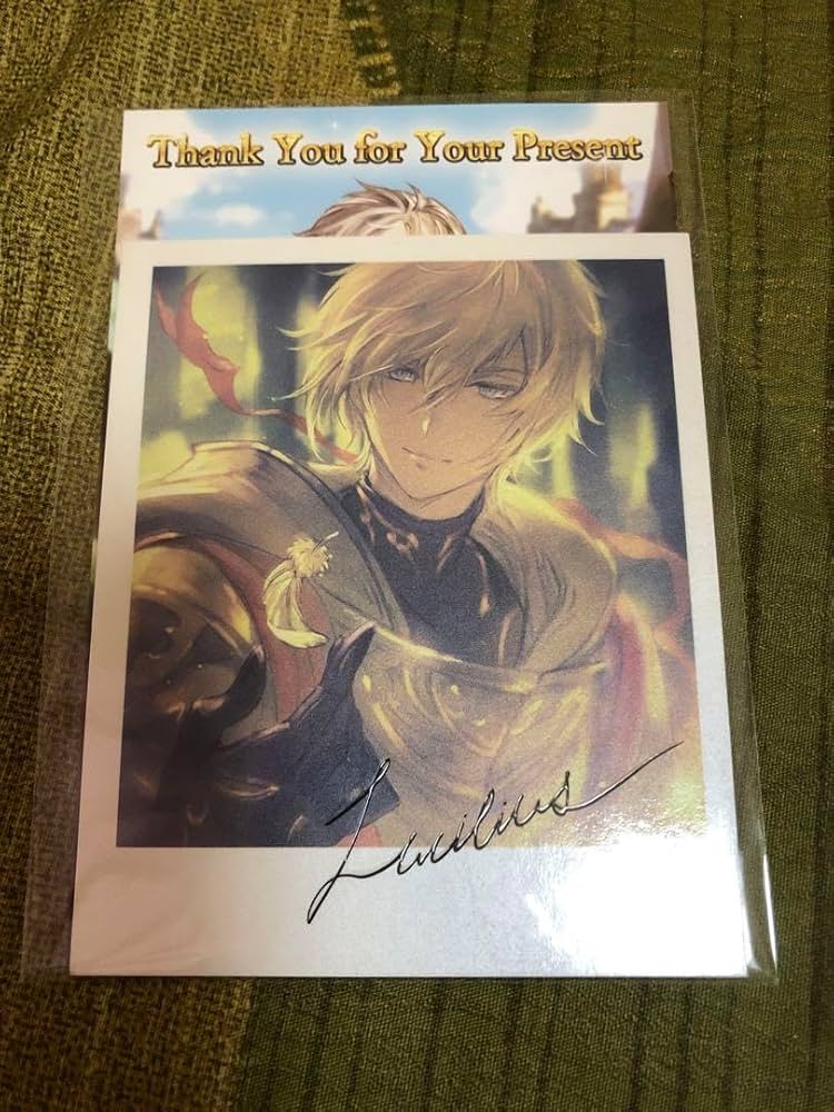 グラブル ルシファー バレンタイン お返し カード 2018 専用】グランブルーファンタジー ルシファー 2018年 お返し